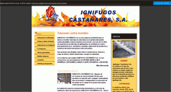 Desktop Screenshot of ignifugoscastanares.com